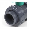 Union nut valve green PE CH