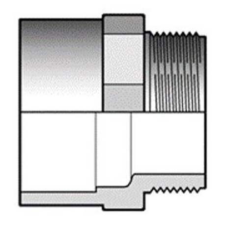 Adaptor bushes male threaded pvc KIFV Fip