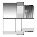 Adaptor bushes male threaded pvc KIFV Fip
