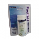 Test strips free chlorine/pH/alkalinity/bromine/water hardness/cyanuric acid Astral