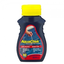 Τεστ strips βρωμίου/ph/αλκαλικότητας Aquachek