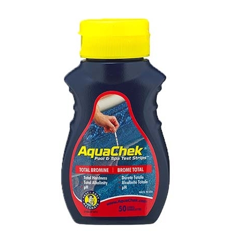 Test strips bromine/pH/alkalinity Aquachek