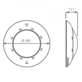 Φωτιστικό led Par 56 Astral
