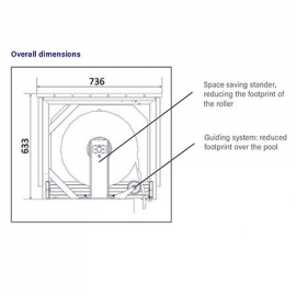 Πάγκος υπέργειων αυτόματων καλυμμάτων ZenIt bench Astral