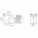 Pool pump Super Pump Pro VSTD Hayward