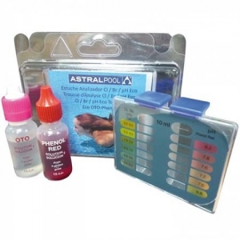 Τεστ κιτ χλωρίου/βρωμίου/ph eco