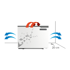 Heat pump outdoor inverter S Line Pro Hayward