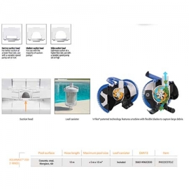 Pool hydraulic robot AquaNaut 250 Cleaner Hayward