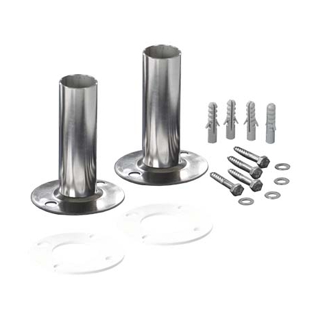 Ladder anchor with flange inox AS