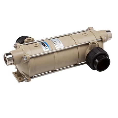 Heat exchanger titanium plastic body Hi-Temp Pahlen