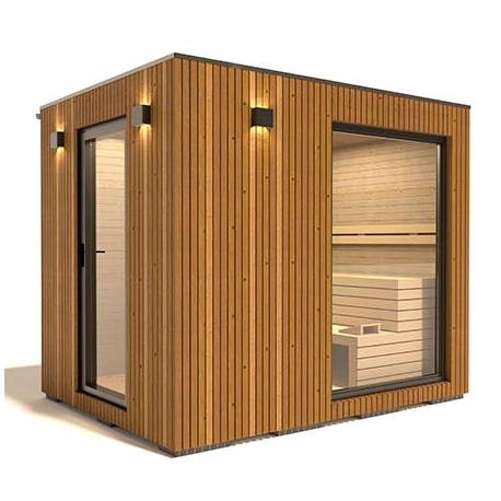 Outdoor sauna room Elsa Supine