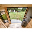Outdoor sauna room Sven Supine