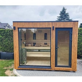 Outdoor sauna room Sven Supine