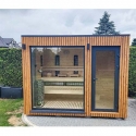Outdoor sauna room Sven Supine