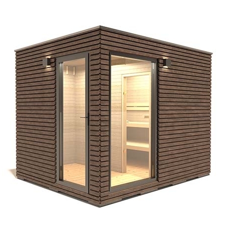 Outdoor sauna room Xavier Supine
