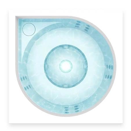 Υδρομασάζ 6-8 ατόμων Drop X Wellis