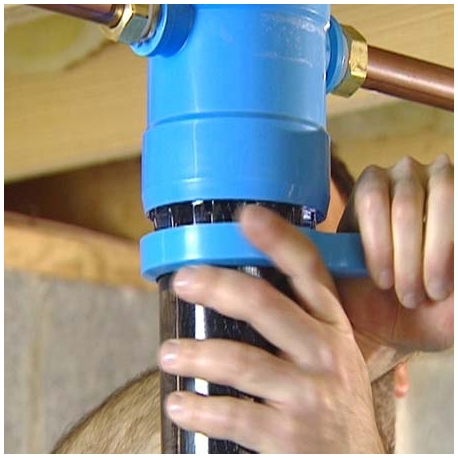 Installing main filter