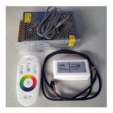 Σύστημα τηλεχειρισμού led RGB Steamtec