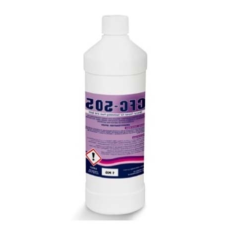 Cleaning fluid CFC505 for plastic overflow grates