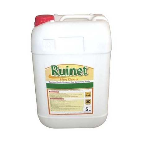 Cleaning fluid for cleaning sand filters Ruinet