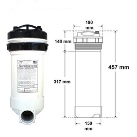 Cartridge filter Top Load Waterway