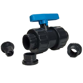 Union nut valve Plimat