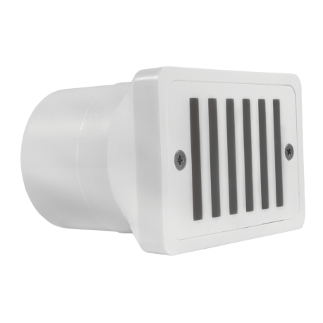 Suction inlet for overflow