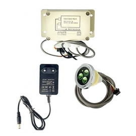 Led RGB control system with press button Steamtec