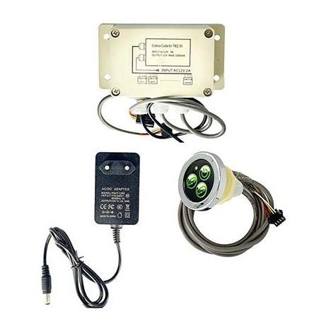 Led RGB control system with press button Steamtec