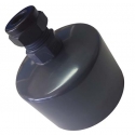 Cap with seal pvc