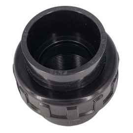 Union with female socket and thread CH