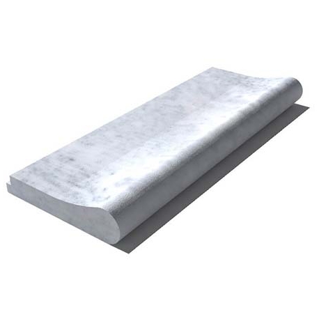 Overflow curved coping stone KVC Pool Stones