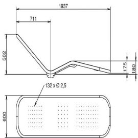 Stainless steel air bed A.S