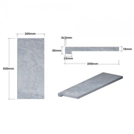 Coping stone skimmer KVB4 Pool Stones