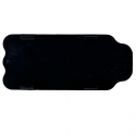 Plastic staircover black