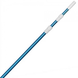 Telescopic pole poolstyle