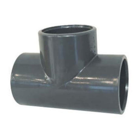 Tee plain pvc 90° AK Palaplast