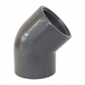 Elbow pvc screw 45° AK Palaplast