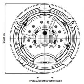 Inground spa Ronda 30 Astral