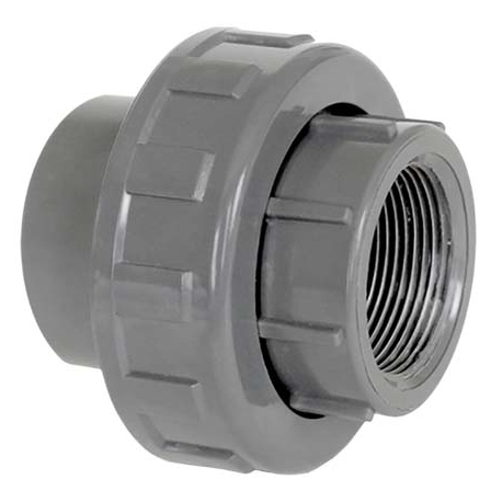 Union with female socket and thread pvc-u CH