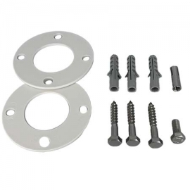 Plastic flange set of stair support bases Flexinox