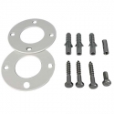 Plastic flange set of stair support bases Flexinox