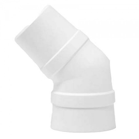 Rubber elbow 45° MX6-MX8 Zodiac