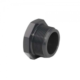 Plug male thread pvc-u CH