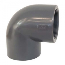 Elbow 90º female threaded solvent gluing AK Palaplast