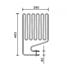 Αντίσταση θερμαντήρα σάουνας Legend Harvia