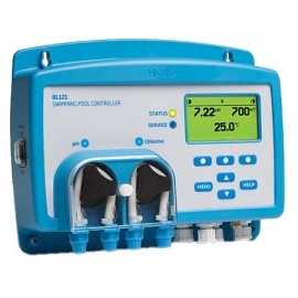 Control panel regulator wall mounted pH/Cl Hanna