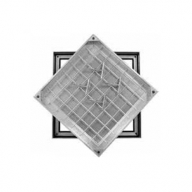 Manhole cover without suspension