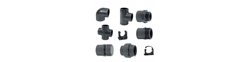 Pvc-metal fittings