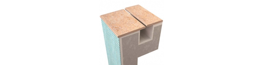 Pool coping stones